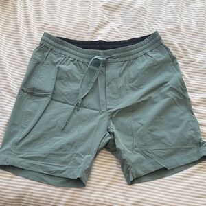 Men's Teal Casual Shorts